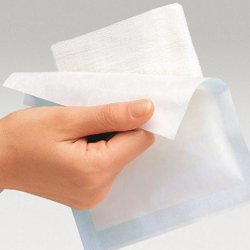 Gaaskompressen 7.5x7.5 - 10 stuks - Gazin® - Lohmann & Rausher 2 Gaaskompressen 7.5x7.5 - 10 stuks - Gazin® - Lohmann & Rausher