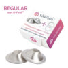 Silverette REGULAR met O-Feel ringen voor extra comfort en grip voor natuurlijke tepelverzorging