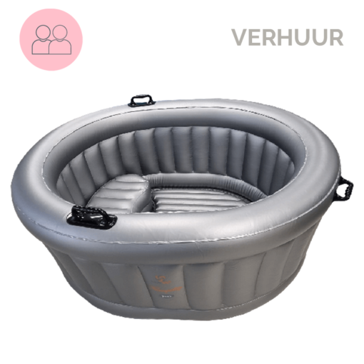 MIAVIA Tranquility bevalbad, waterbevalling, huur bevalbad, 2 persoons bad, opblaasbaar, compleet, 6 weken huur zonder prijs