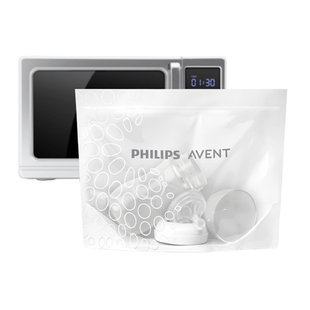 Sterilisatiezakjes magnetron | 20x herbruikbaar | Philips Avent 2 Philips Avent Sterilisatiezakjes voor magnetron
