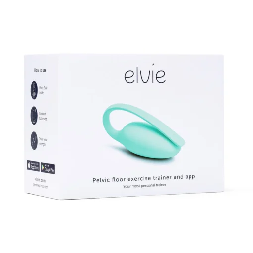 elvie trainer in de verpakking