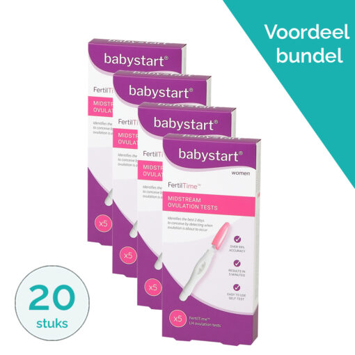 Ovulatietest van Babystart met in totaal 20 testen