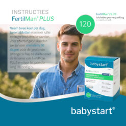 FertilMan PLUS geavanceerd vruchtbaarheid voedingssupplement voor mannen