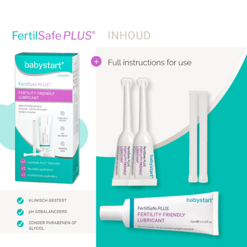 Multipack FertilSafe glijmiddel van het merk Babystart