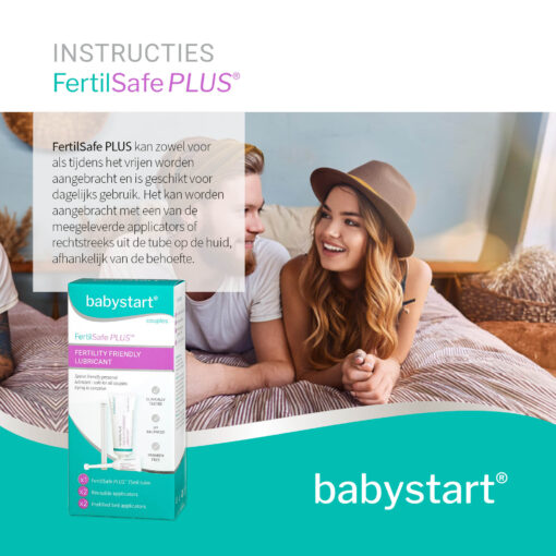 instructies aanbrengen glijmiddel FertilSafe Babystart