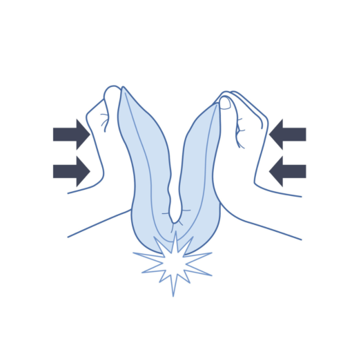 Direct verkoelend kraamverband | perineum cold pack | koude kompres - Afbeelding 4