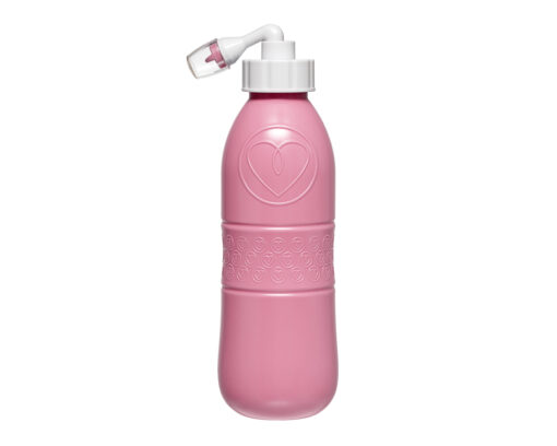 Postpartum spoelfles | peri bottle | extra groot | 650ml | Roze - Afbeelding 4