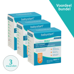 FertilMan MAX poeder voordeelbundel voor vruchtbaarheid supplement man