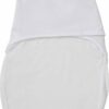 Inbakerdoek wit Swaddle to sleep neutraal wit