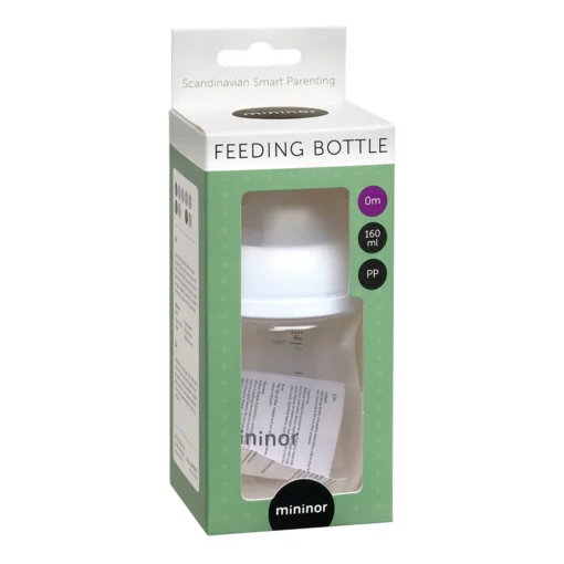Mininor Babyfles kunststof 160 milliliter verpakking