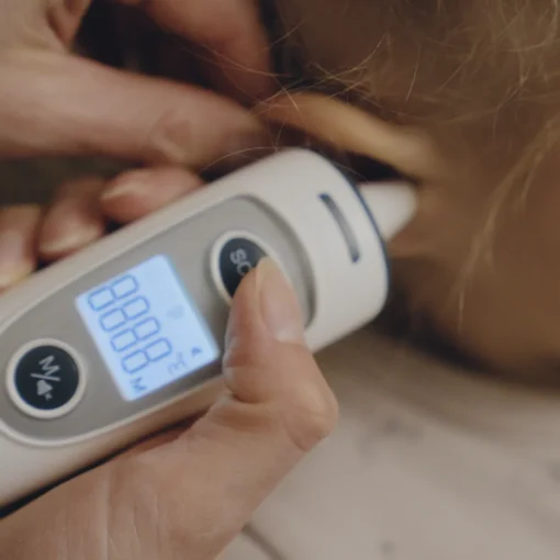 Mininor contactloos thermometer in oor