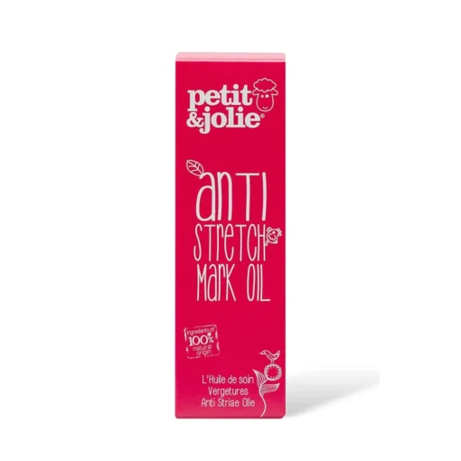 Petit&Jolie anti striae olie verpakking