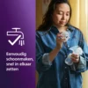 Philips Avent Enkele Elektrische Borstkolf SCF395 eenvoudig reinigen