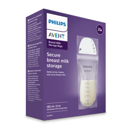 Verpakking Philips Avent moedermelk bewaarzakje