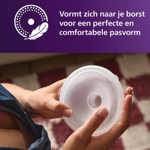Philips Avent dubbele borstkolf - comfortable pasvorm