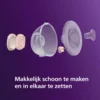Philips Avent dubbele borstkolf - schoonmaak