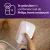 Philips Avent dubbele opvang cups - met motorunit