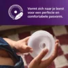 Philips Avent dubbele opvang cups SCF439 ideale pasvorm
