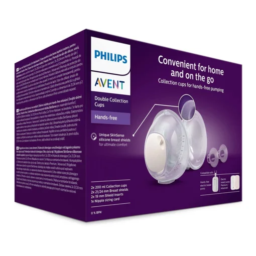 Philips Avent dubbele opvang cups SCF439 verpakking