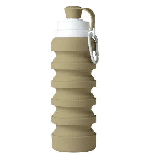 Mininor vouwdrinkbeker uitgevouwen 500 ml Olijfgroen