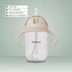 Mininor rietjes beker 330 ml Cloudy Morning
