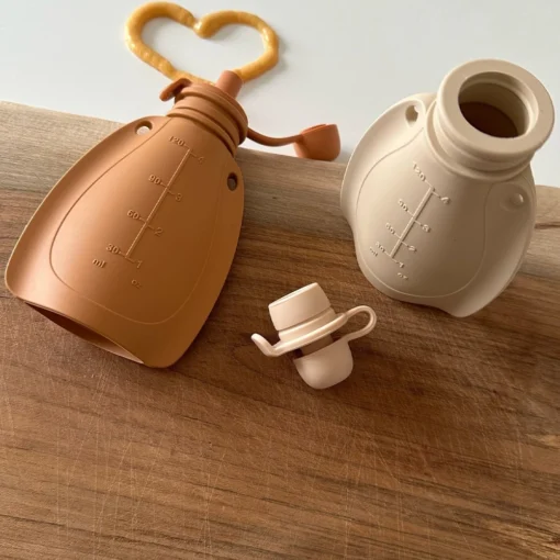 Smoothie Pouch Siliconen op plank
