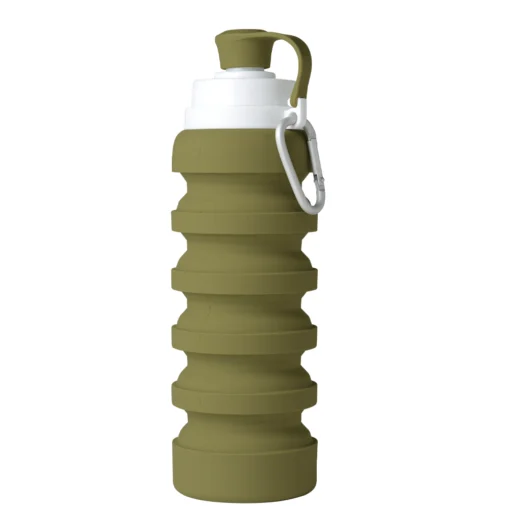 Mininor vouwdrinkbeker uitgevouwen 500 ml mosgroen