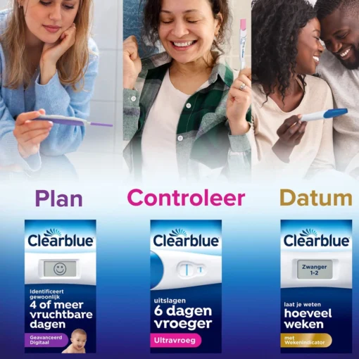 Clearblue zwangerschapstest | digitaal | ultra vroeg | 1 stuks - Afbeelding 5
