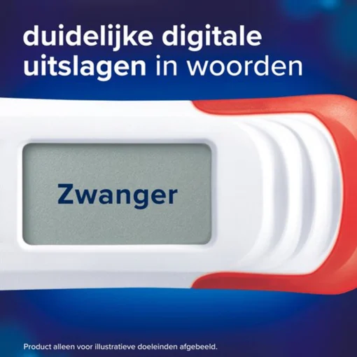 Clearblue Ultravroeg digitaal display