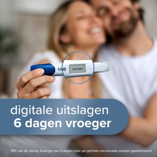 Clearblue Ultravroeg digitaal versie