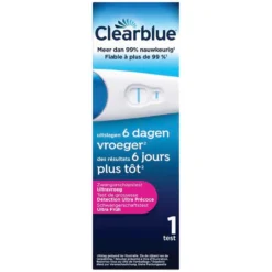 Clearblue zwangerschapstest ultravroeg