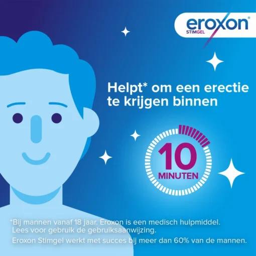 Eroxon | Stimgel | ondersteunt erectie bij de man | 4 stuks - Afbeelding 2