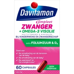 Davitamon Compleet Zwanger voorzijde verpakking