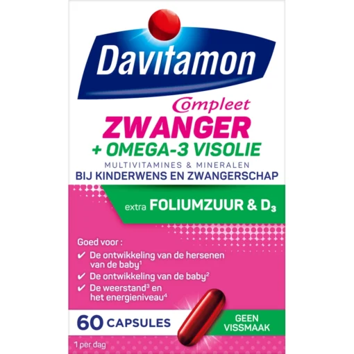 Davitamon Compleet Zwanger voorzijde verpakking