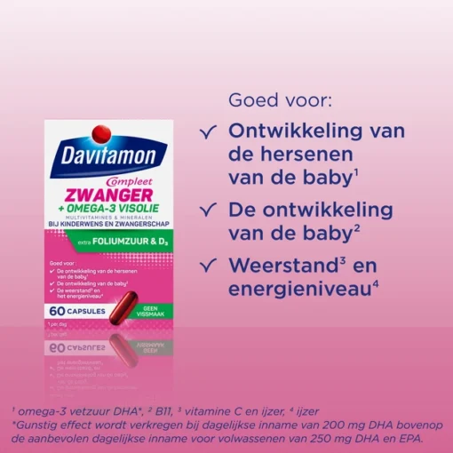 Davitamon Compleet Zwanger waarom gebruiken