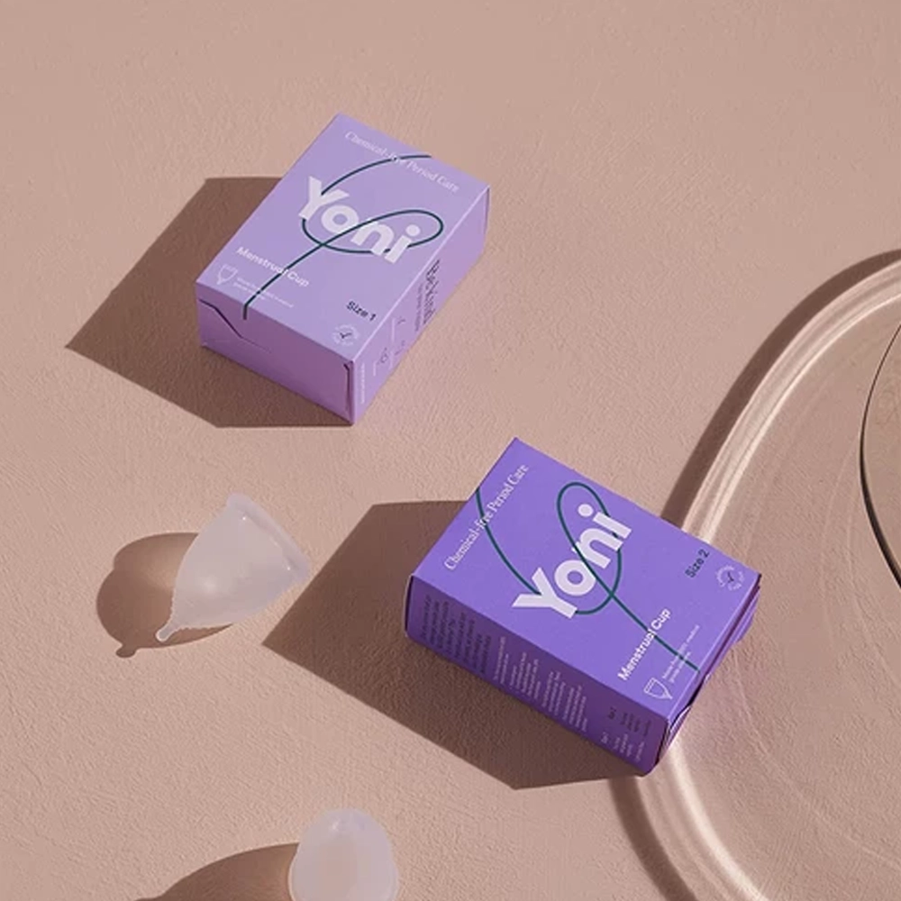 Yoni Menstruatiecup | maat 1 5 Menstruatiecup van Yoni sfeer