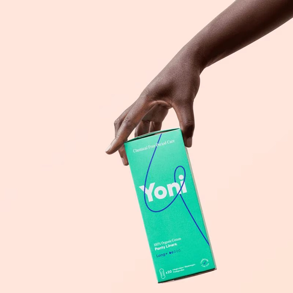 YONI inlegkruisjes | long | 100% biologisch katoen | 20 stuks 3 Yoni inlegkruisjes long met hand