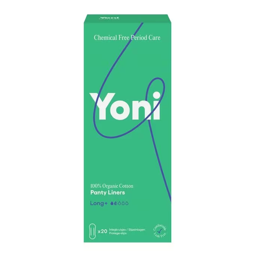 YONI inlegkruisjes | long | 100% biologisch katoen | 20 stuks 1 Yoni inlegkruisjes long