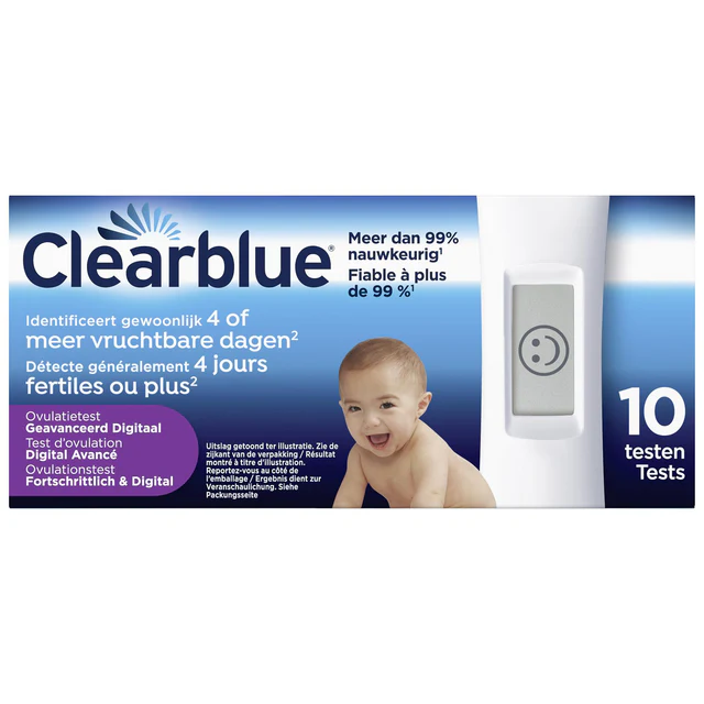 Clearblue Digitale Ovulatietest | digitaal | 10 testen