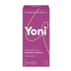 Yoni applicator tampons super