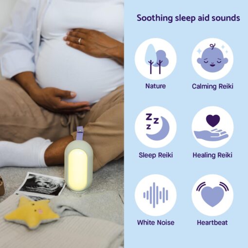 Nite Nite nachtlampje | white noise | muziek & licht effecten 4 Nachtlampje nite nite white noise eigenschappen