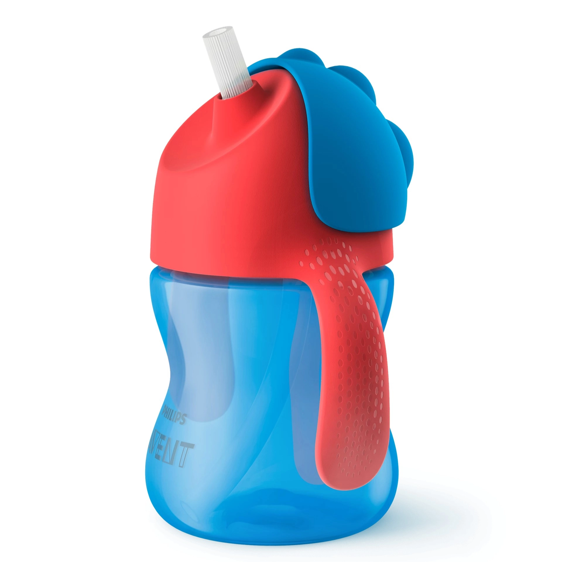 Beker met rietje 200 ml | Boy Blauw | Philips Avent 4 Drinkbeker met rietje 200ml