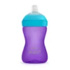 Philips Avent drinkber met zachte tuit paars van voren