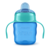 Philips Avent tuitbeker 200 ml blauw voor baby en peuter met zachte siliconen tuit en handgrepen voor zelfstandig drinken