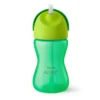 Philips Avent drinkbeker met rietje groen