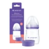 Lansinoh drinkfles met NaturalWave speen 160 ml voor baby flesvoeding en borstvoeding combinatie.