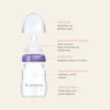 Babyfles van Lansinoh met NaturalWave speen voor natuurlijk drinkgedrag
