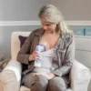 Silicone handkolf van Lansinoh voor handsfree opvang van moedermelk