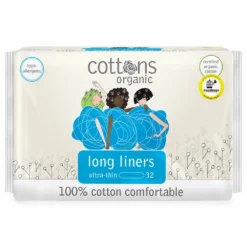 Cottons Organic long liners biologisch katoen voor dagelijks gebruik en lichte bescherming