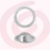 Silverette® | originele zilveren tepelkapjes | met O-Feel™ ringen | small/medium/large - Afbeelding 5